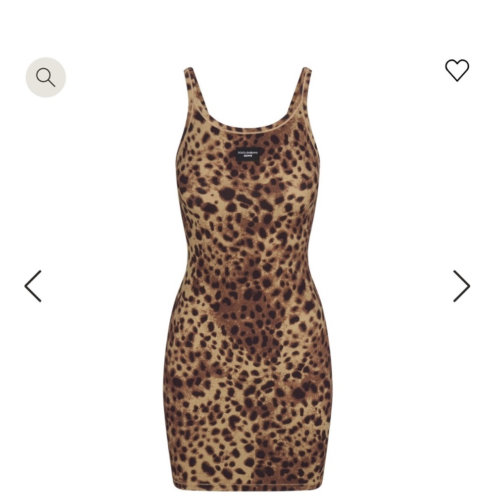 DOLCE AND GABBANA X SKIMS collab dress